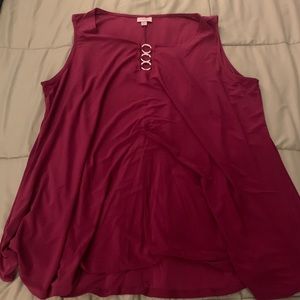 Avenue Sleeveless Blouse